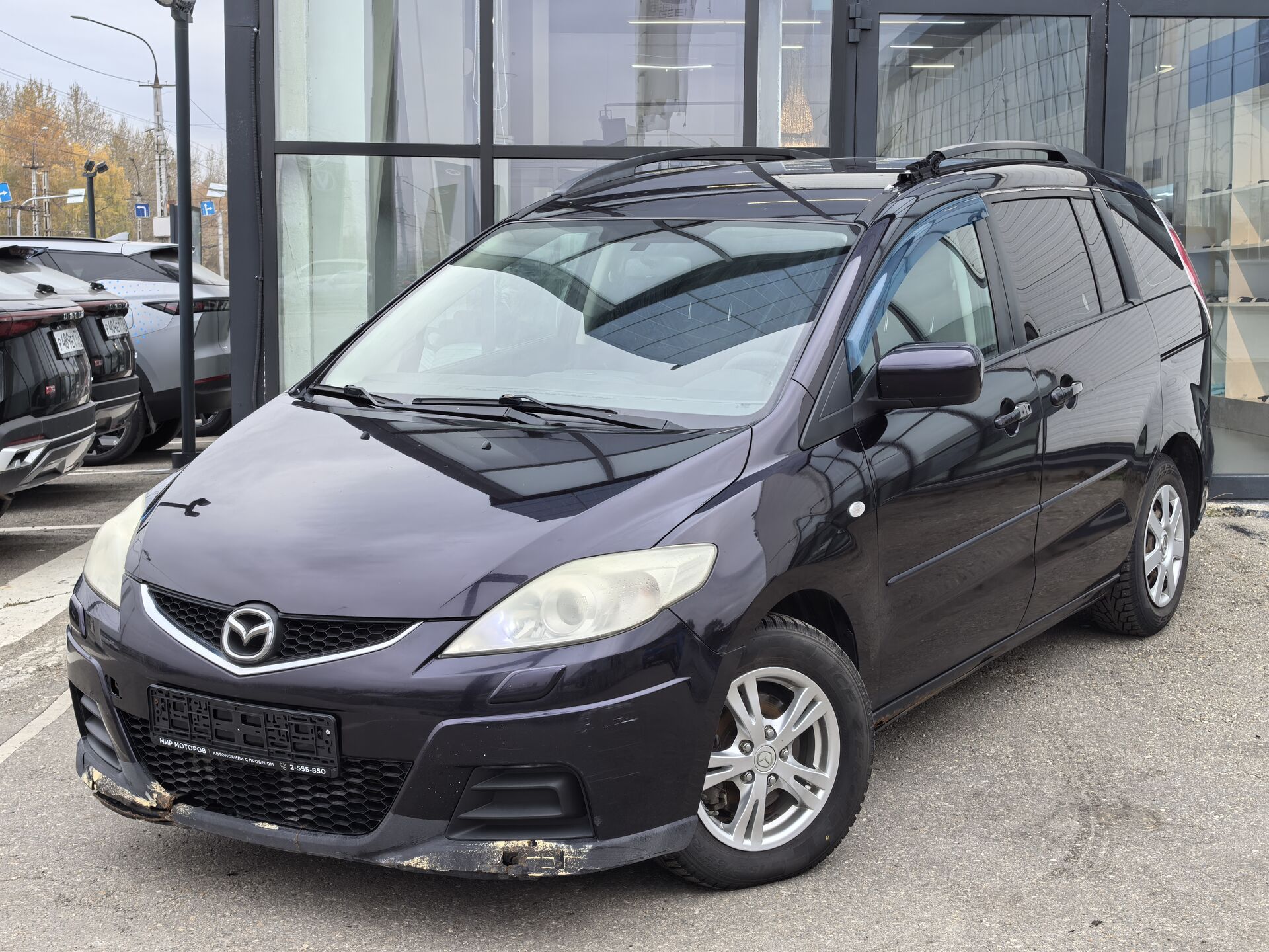 Mazda 5, I (CR) Рестайлинг Family, 2008, Минивэн 