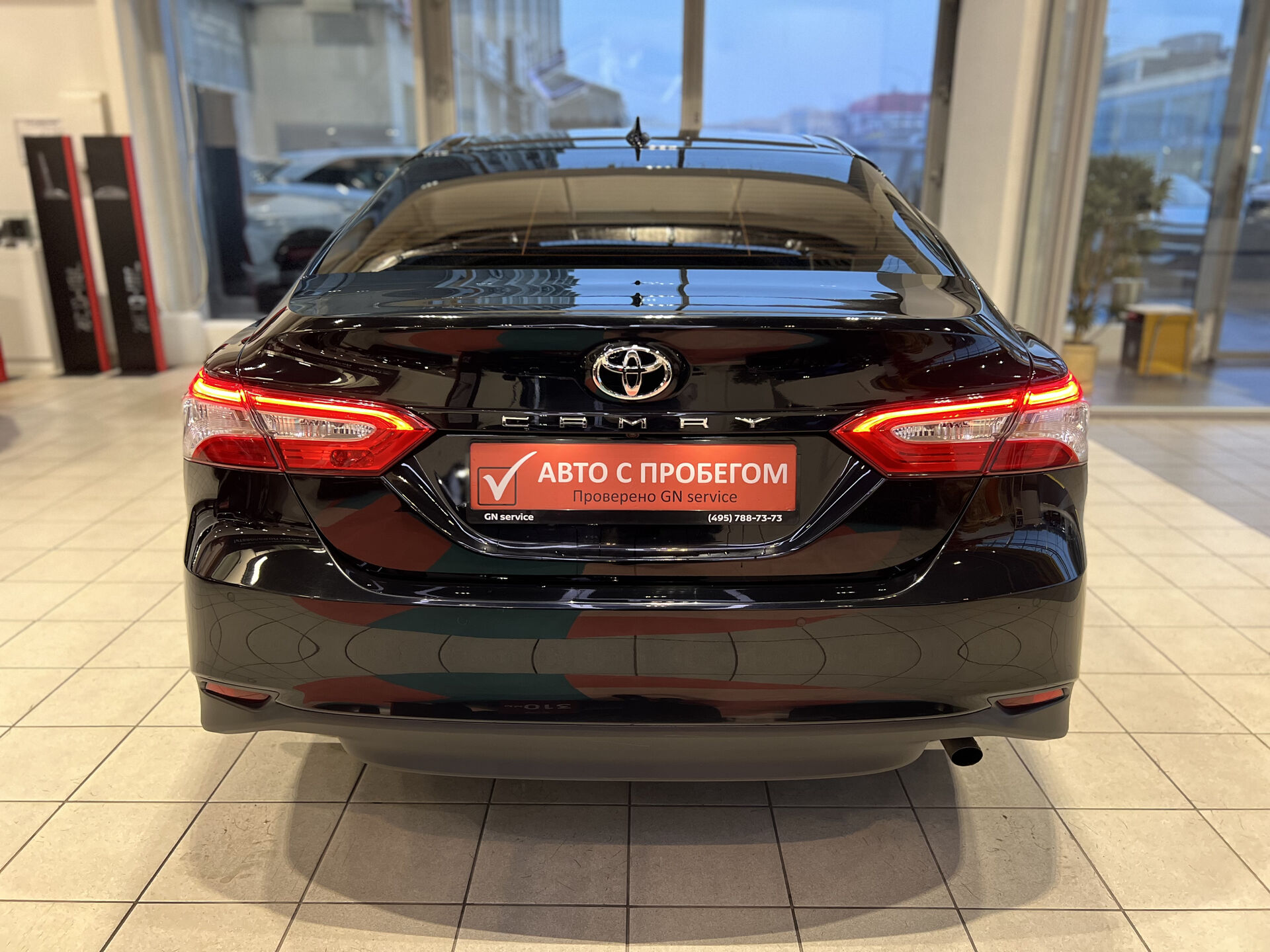 БУ автомобиль Toyota Camry 2021  2.0 л ( 150 л. с.) Черный с пробегом 164756 км