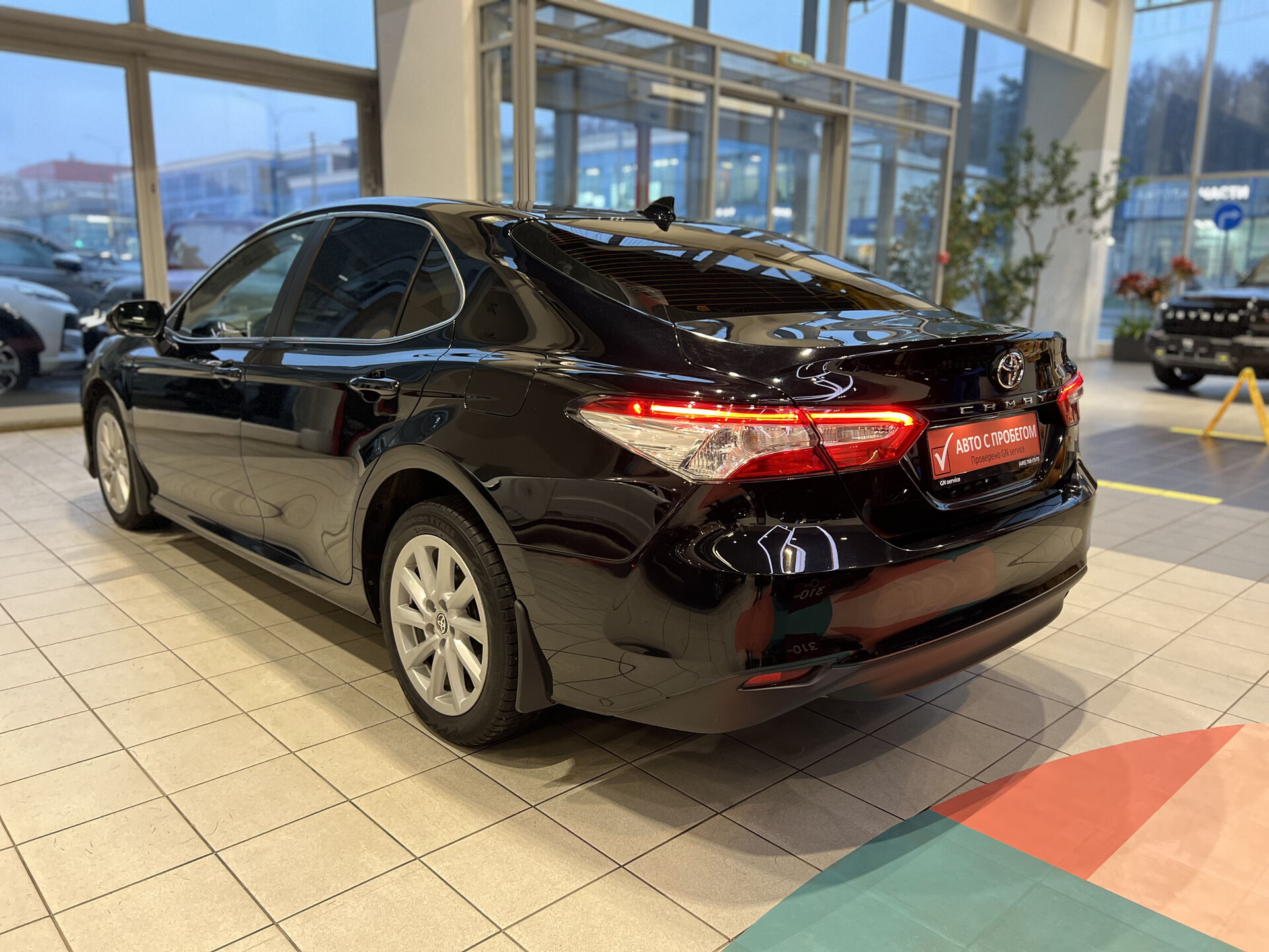 БУ автомобиль Toyota Camry 2021  2.0 л ( 150 л. с.) Черный с пробегом 164756 км