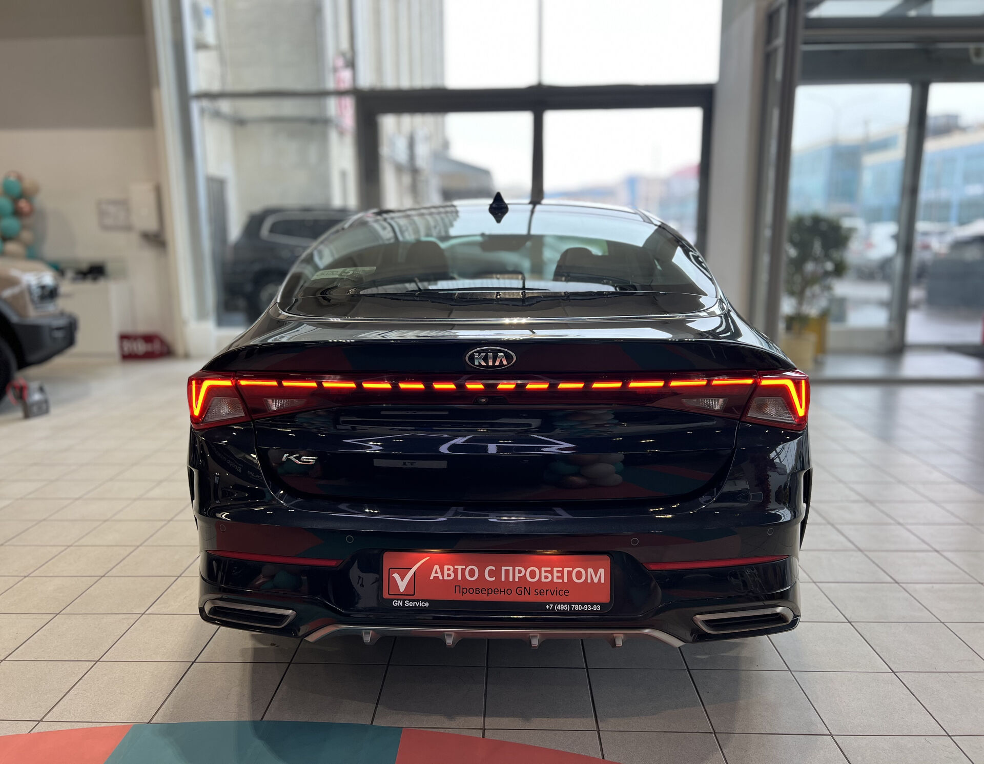 БУ автомобиль Kia K5 2020  2.5 л ( 194 л. с.) Синий с пробегом 99897 км